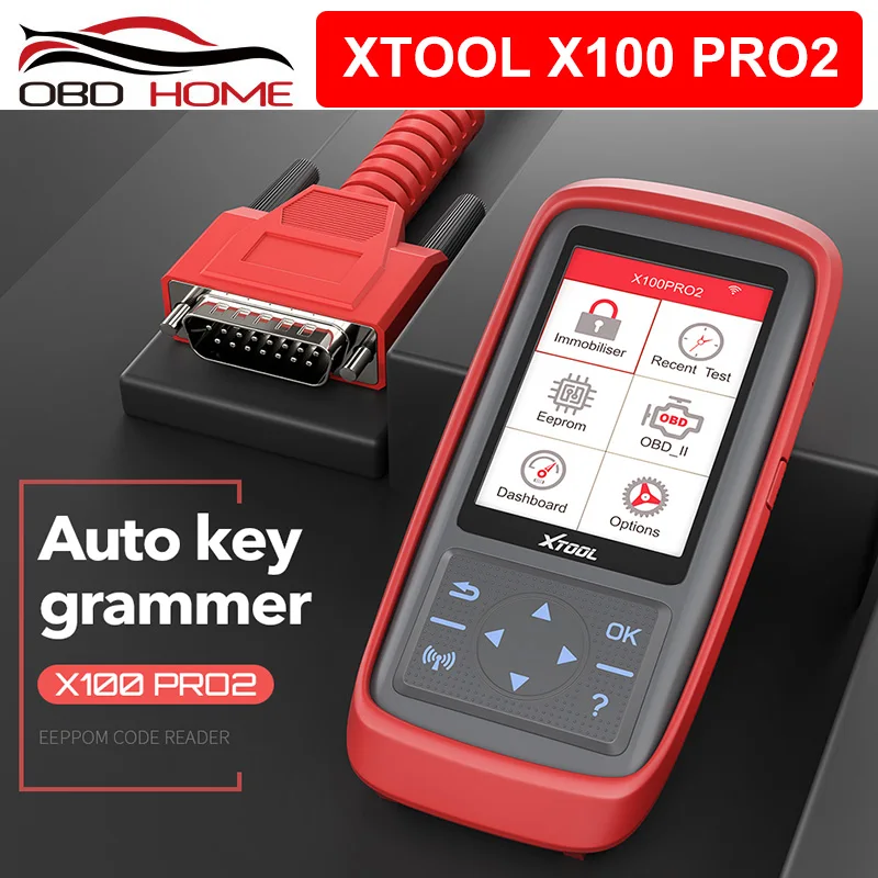 Программатор автомобильных ключей XTOOL X100 Pro2 OBD2/Настройка пробега X100PRO ECU сброс