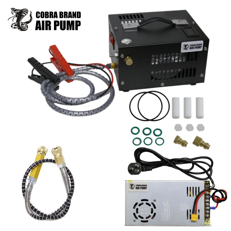 Кобра 300bar 30mpa 12v pcp compressorWith 110/220 В трансформатор 12V compressor4500psi компрессор|Насосы| |