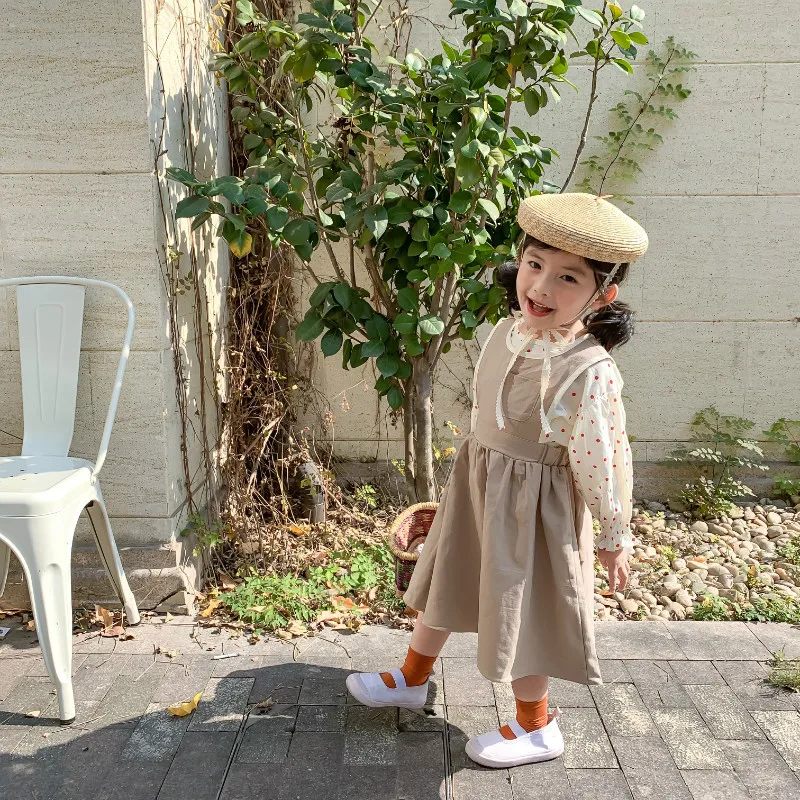 Детские платья для девочек новинка весны 2020 корейское детское платье