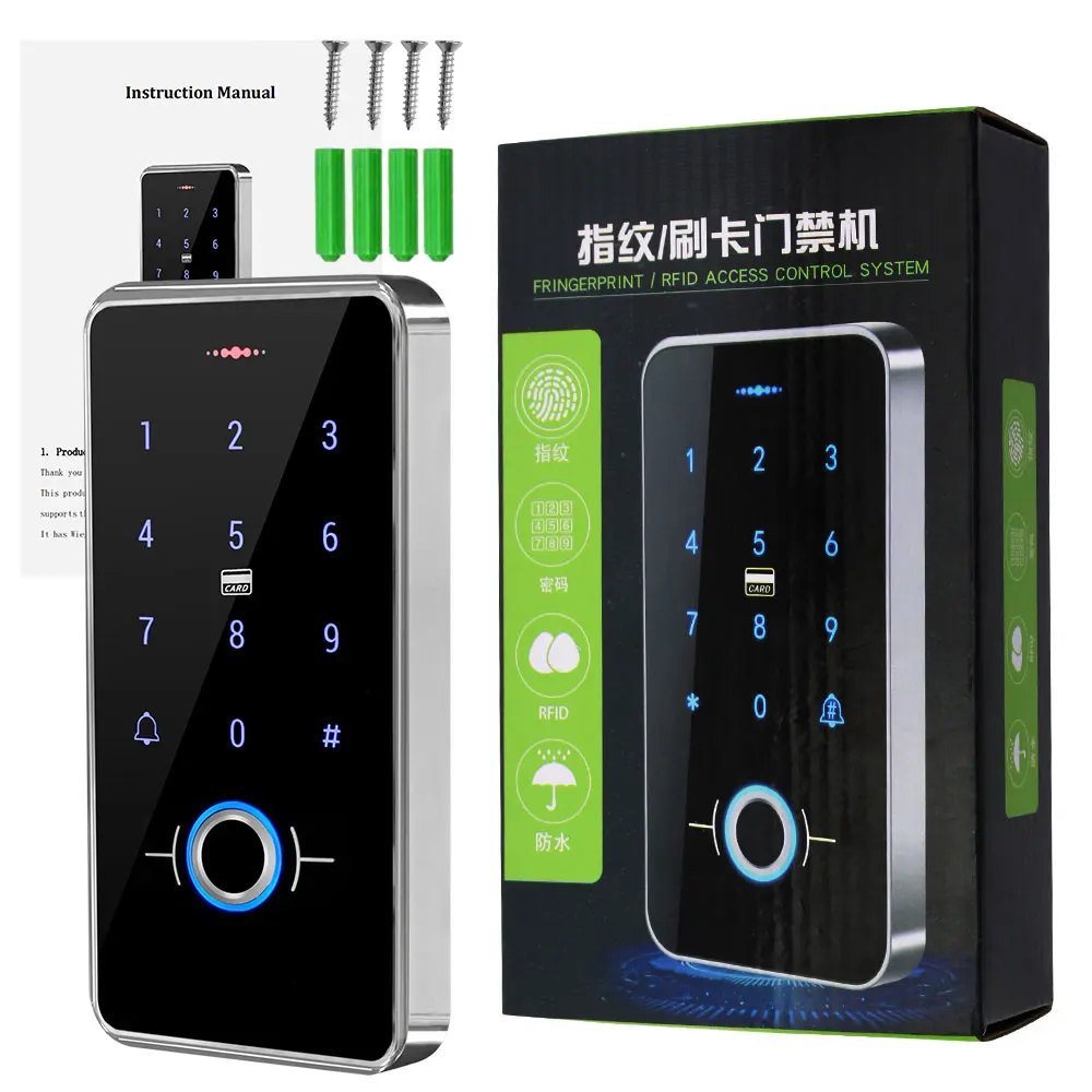 YiToo IP68 полностью водонепроницаемая сканер отпечатков пальцев RFID клавиатура