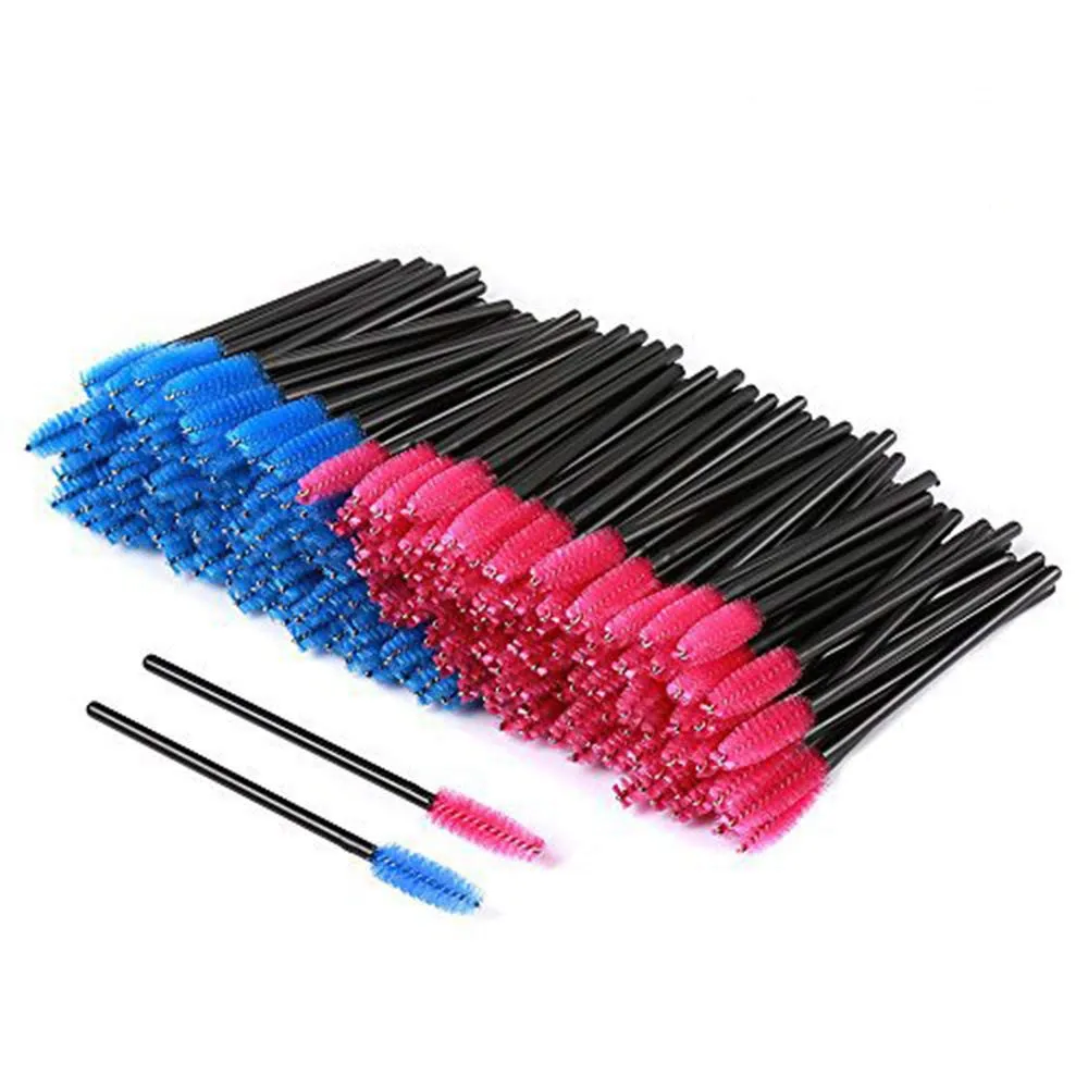

1000Pcs Eyelash Brushes Makeup Brushes Disposable Mascara Wands Applicator Black Handle Eye Lashes Cosmetic Brush Makeup Tools