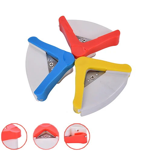 

Paper Cutter R5mm Rounder Round Corner Trim Paper Punch Card Photo Cartons Cutter Tool Craft Color Random