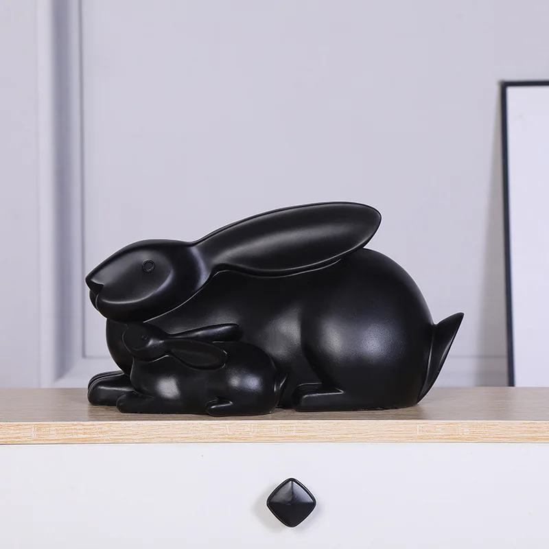

Полимерные поделки креативный милый кролик со знаками Зодиака домашняя спальня гостиная декоративные поделки подарки орнамент