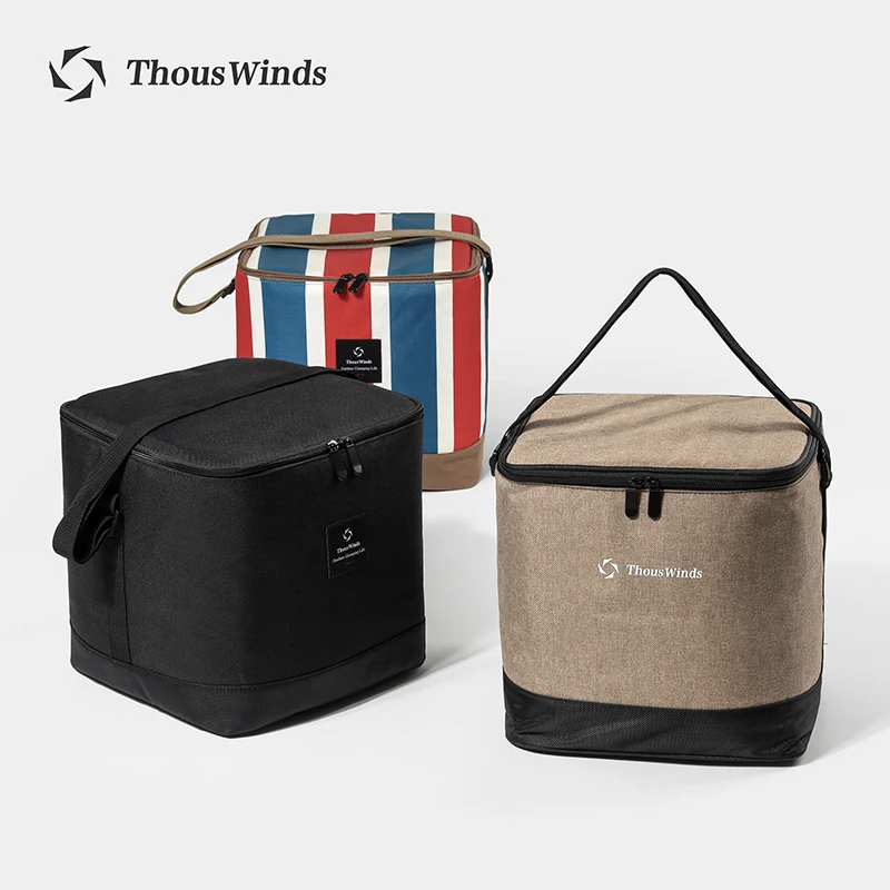 

Thous Winds Outdoor Gas Tank Storage Bag Outdoor Camping Gas Stove Gas Canister Pot Carry Bag Storage Sack Picnic Bag