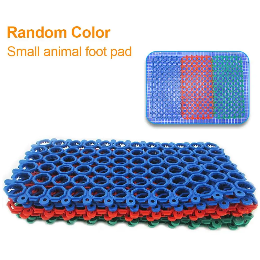 

Small Animal Hamster Rabbit Skidproof Splicing Foot Pad Cage Floor Mesh Mat