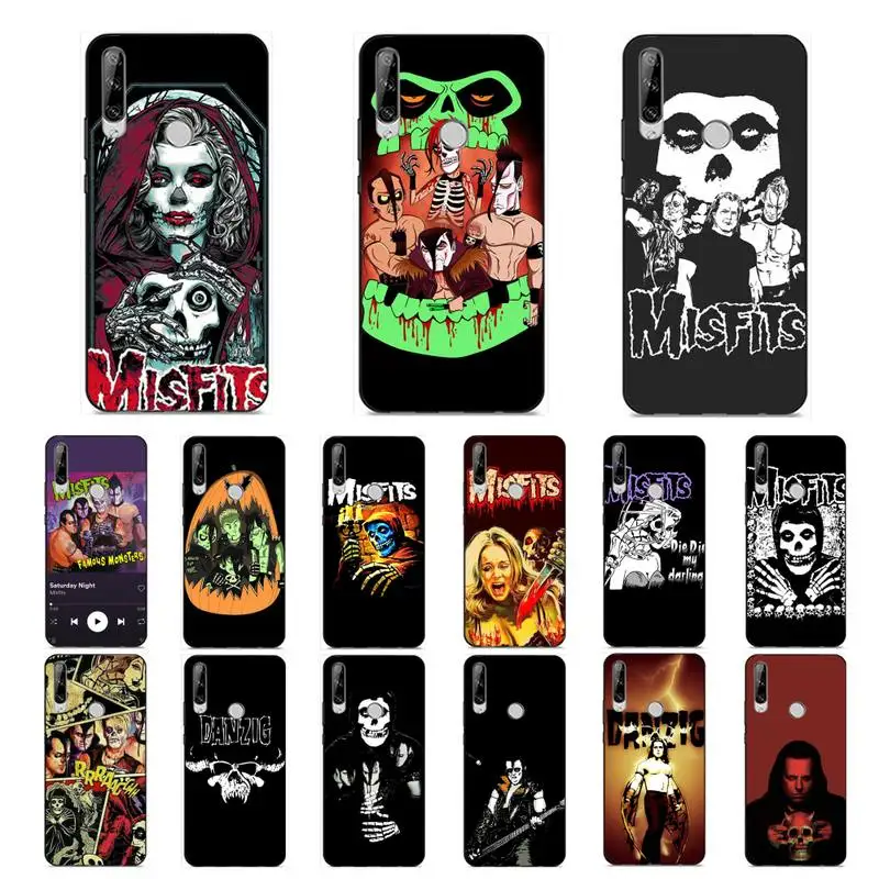 

Yinuoda The Misfits Glenn Danzig Phone Case for Huawei Y 6 9 7 5 8s prime 2019 2018 enjoy 7 plus