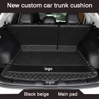 hlfntf new custom car trunk cushion for peugeot 308 206 508 5008 301 2008 307 207 3008 2012 waterproof car accessories