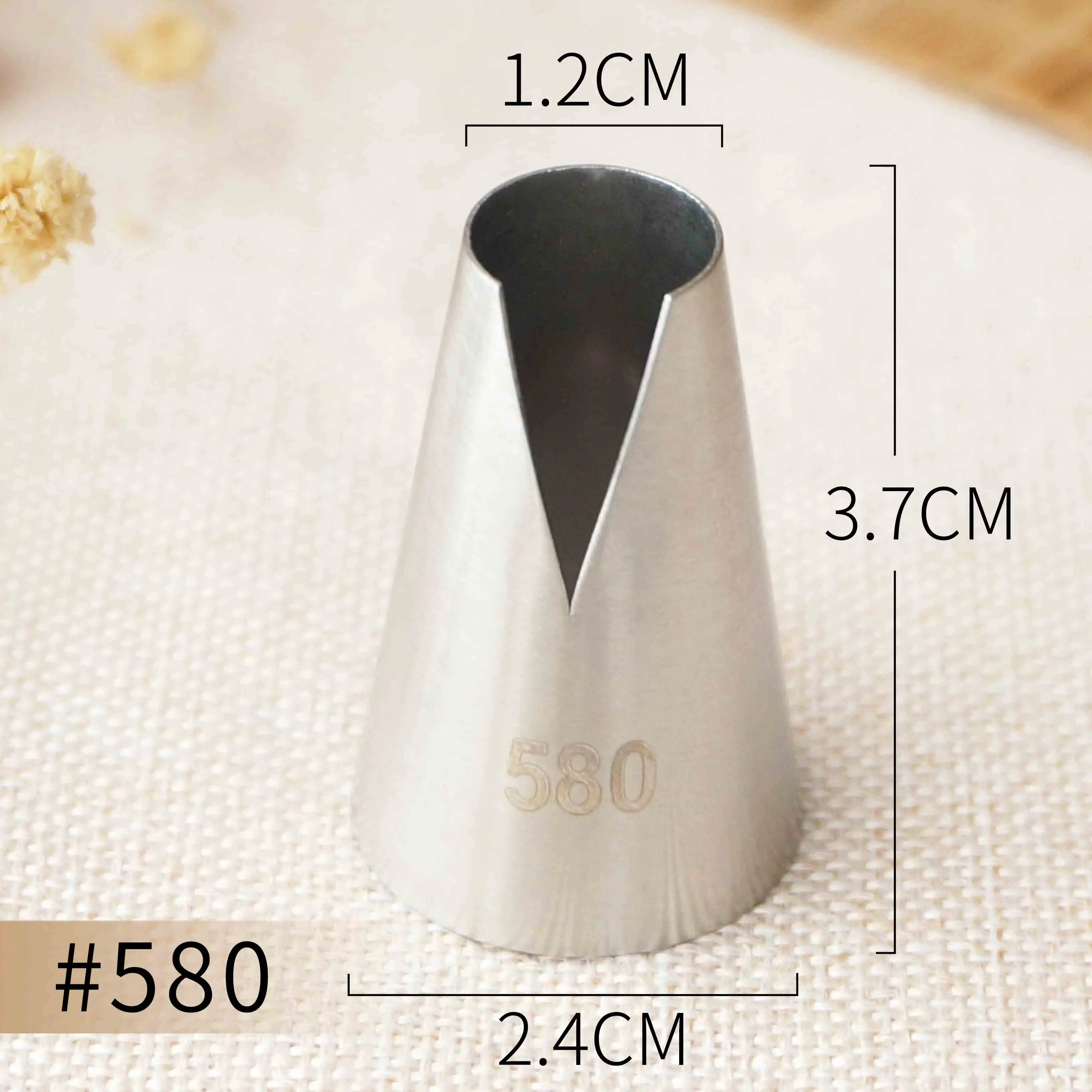 580 # насадка для украшения торта кекса кондитерский инструмент