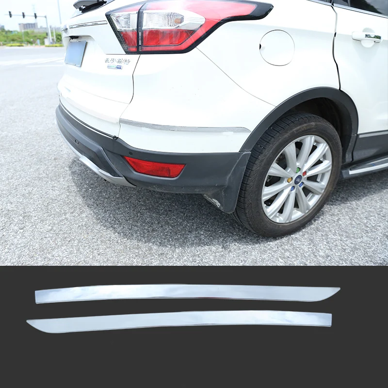 Lsrtw2017 заднего бампера планки с защитой от царапин для Ford Kuga Escape 2013 2014 2015 2016 2017