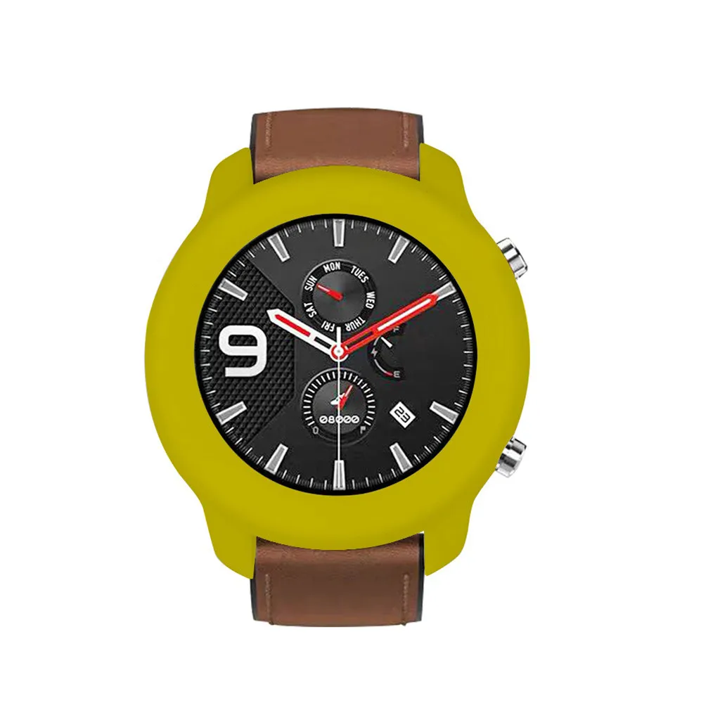 Для Huami AMAZFIT GTR 47 мм мягкий полный чехол оболочка силиконовая рамка защитные Смарт часы носимые Аксессуары#810