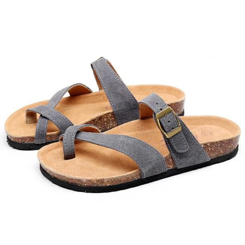 COSMAGIC 2021 Новая Летняя мужская пляжная Тапочки на корковой подошве повседневные