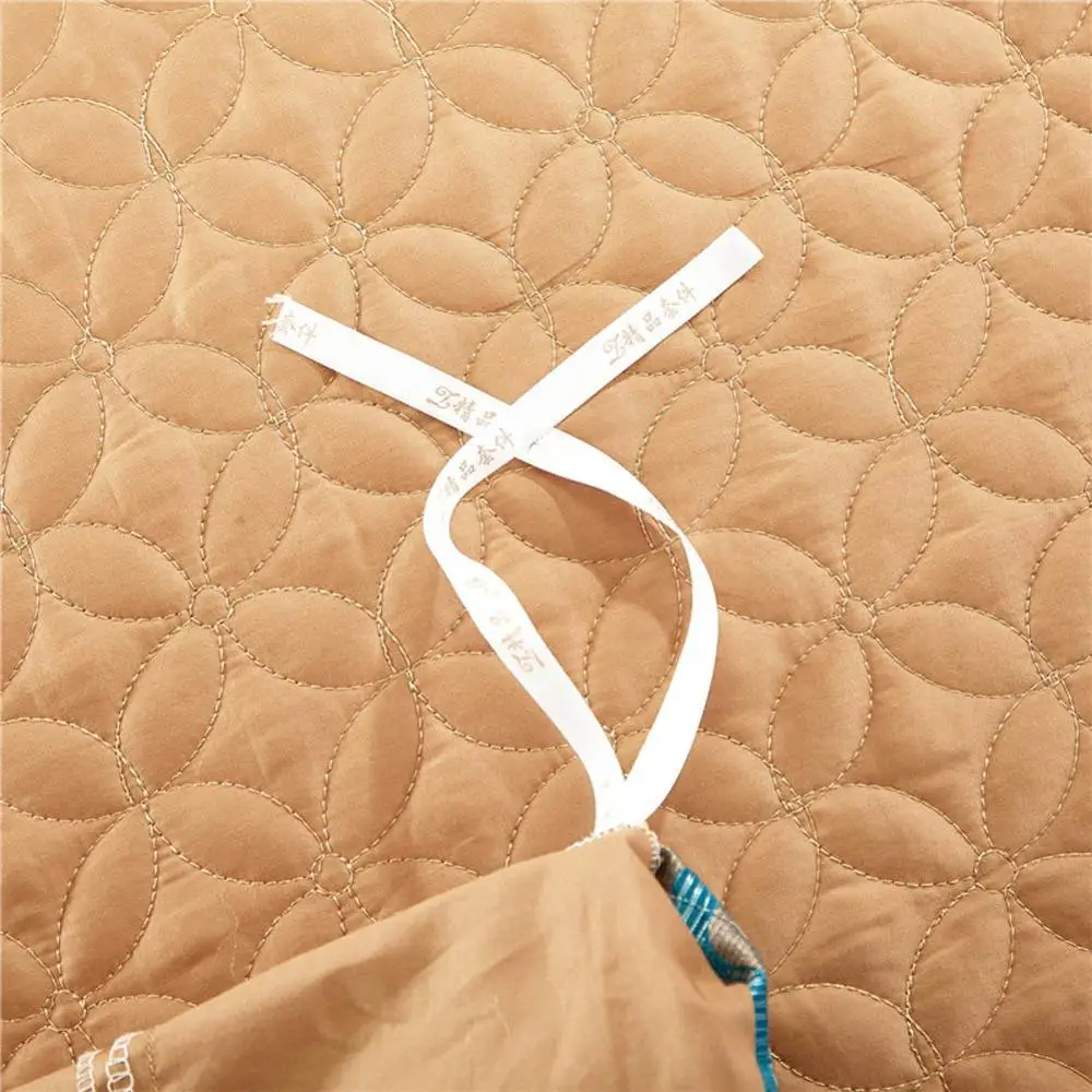 Роскошный Египетский хлопок золотой комплект постельного белья 4 шт. вышитый