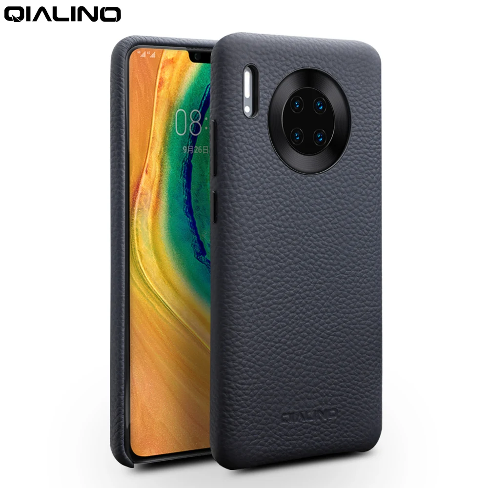 QIALINO UNBreak чехол для телефона из натуральной кожи Huawei Mate30 Pro роскошный модный
