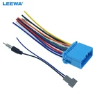 LEEWA 10 компл. Автомобильный аудио стерео ЖГУТ с радио антенной адаптер кабель для HondaAcuraMazdaSuzuki # CA1577