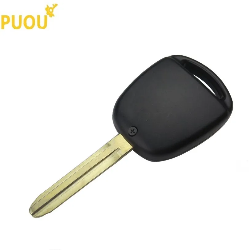 2 кнопки дистанционного брелока 315 МГц 4D67 чип для Toyota Avensis Corolla Yaris Rav4 FCC ID: HYQ12BBT