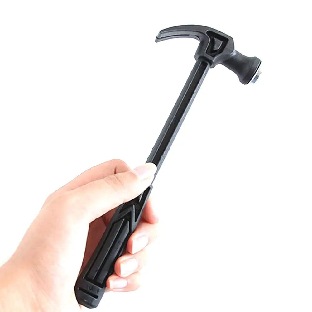 

2021 NEW Mini Hammer Plastic Handle Claw Hammer Home Multi-function Grid Decoration Accessories Hammer