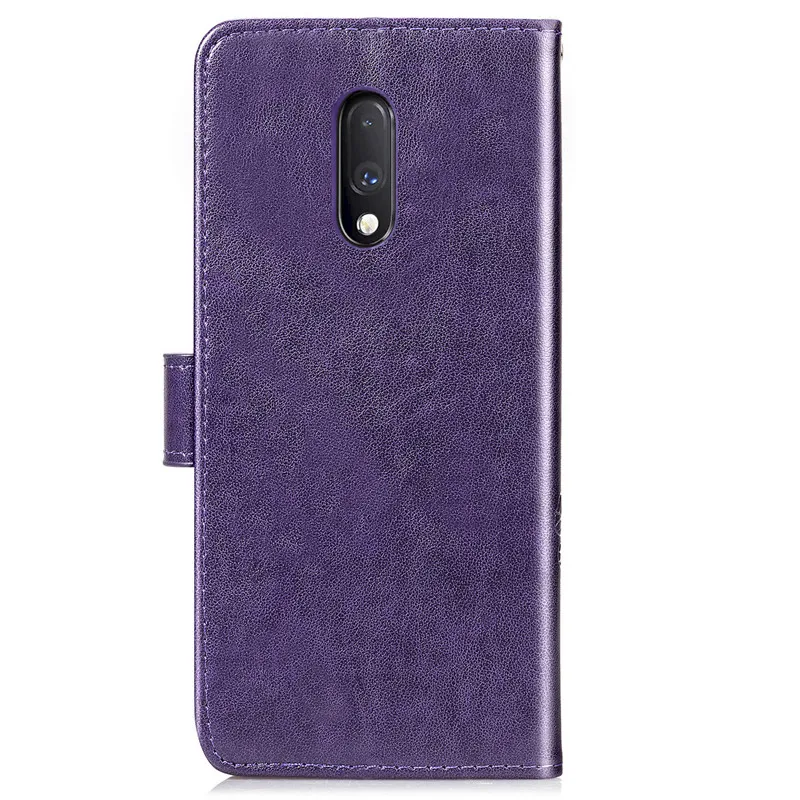 Кожаный чехол книжка для Oneplus 6 6t кошелек с подставкой и отделением карт телефона 7