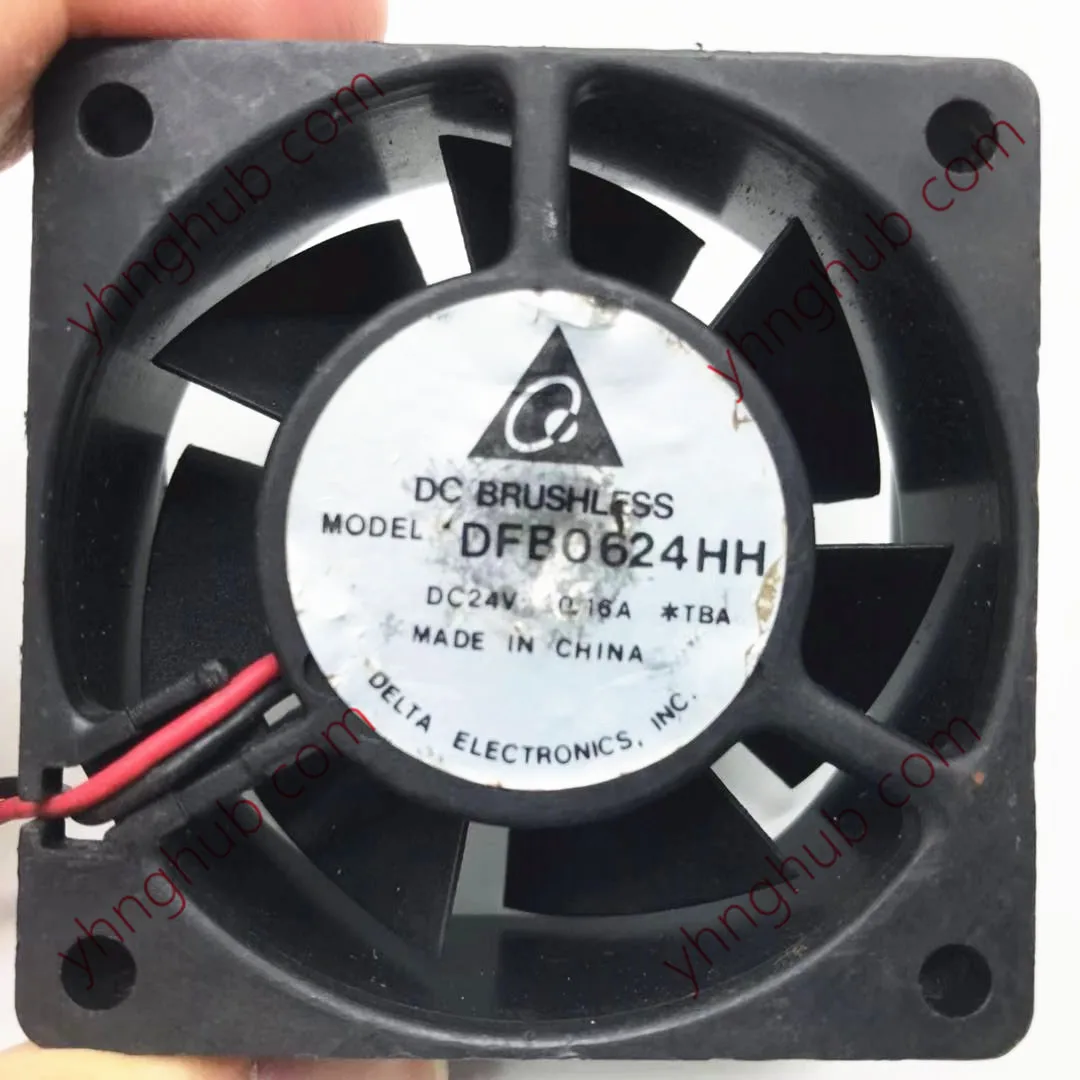 Двухпроводной Вентилятор охлаждения сервера Delta Electronics DFB0624HH TBA DC 24 В 0 16 а 60x60x25 мм |