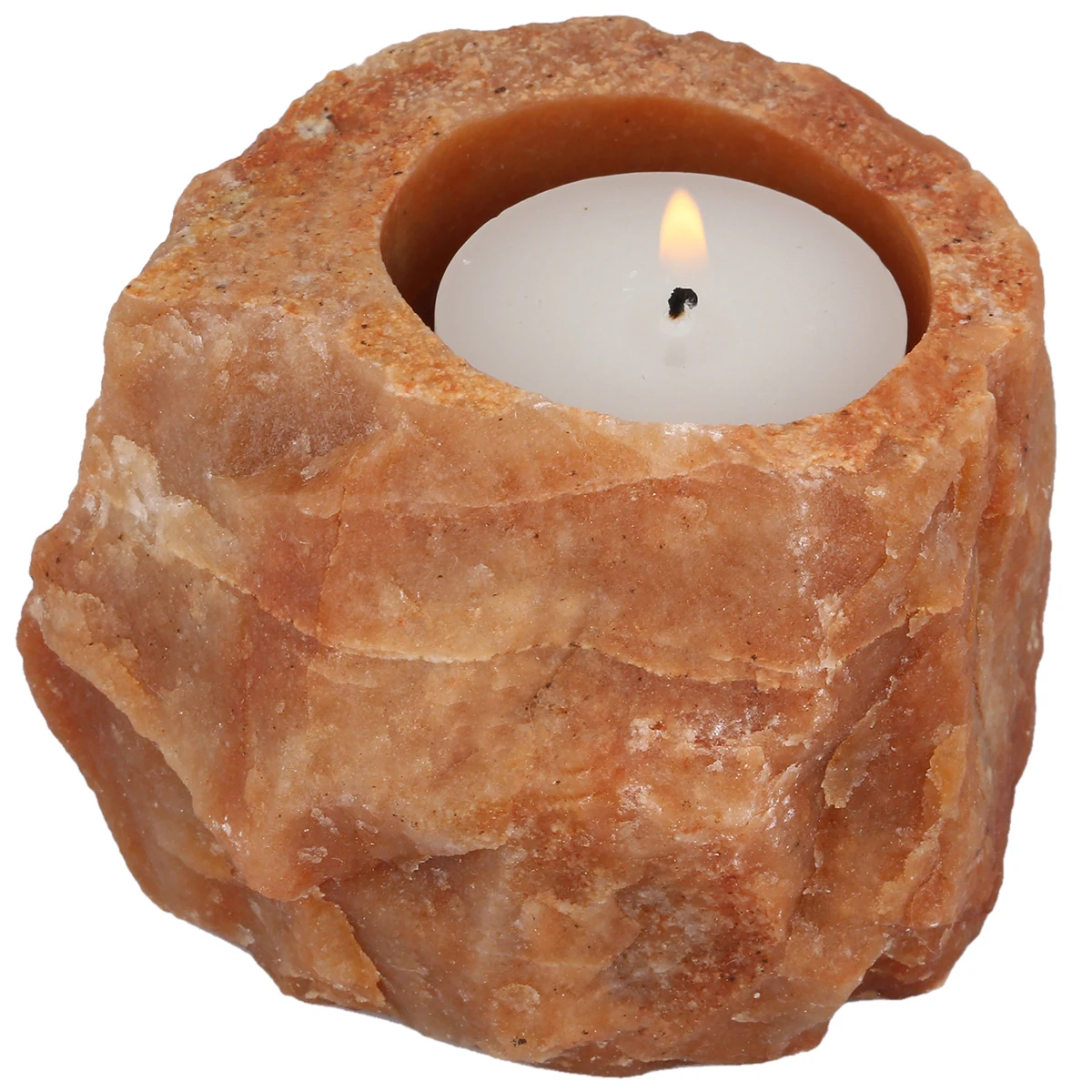 Natural Rough Crystal Stone Candlestick Candle Holder Irregular Succulent Plant Pot Table Decoration Room Decor Home Ornaments