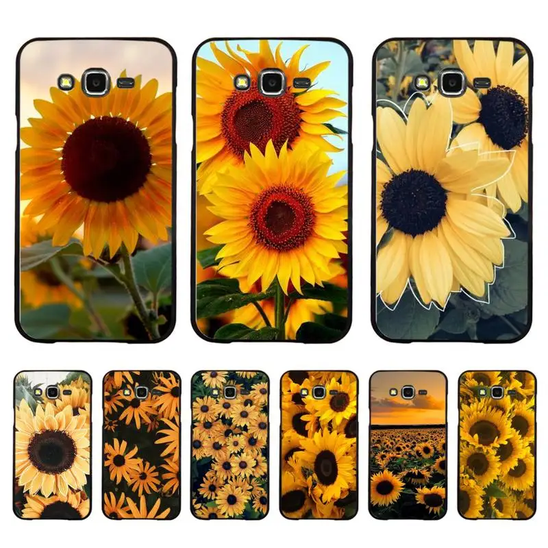 Чехол для телефона Babaite с желтыми цветами маленькими маргаритками и подсолнухами