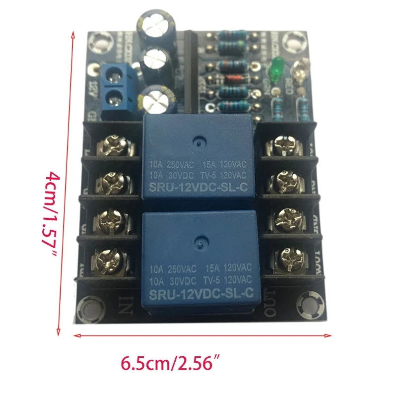 

UPC1237 Dual Channel Speaker Protection Integrated Circuit Board Boot Mute Delay Speaker Protection Relay Module Board