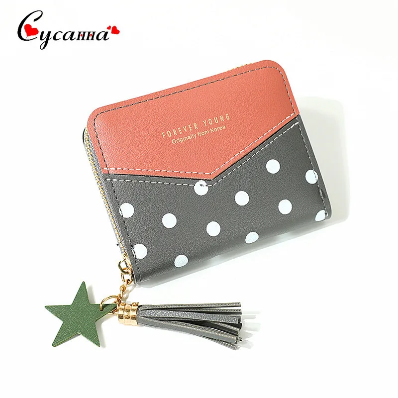 Маленький женский кошелек роскошный бренд знаменитые Мини женские кошельки