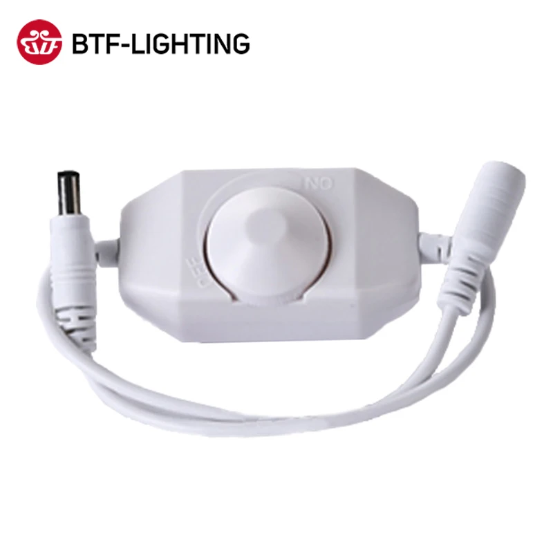 FCOB LED Dimmer Switch COB Brightness Adjust Controller 5050 5730 5630 Driver LED Light Strip Power Supply Controller DC12V 24V