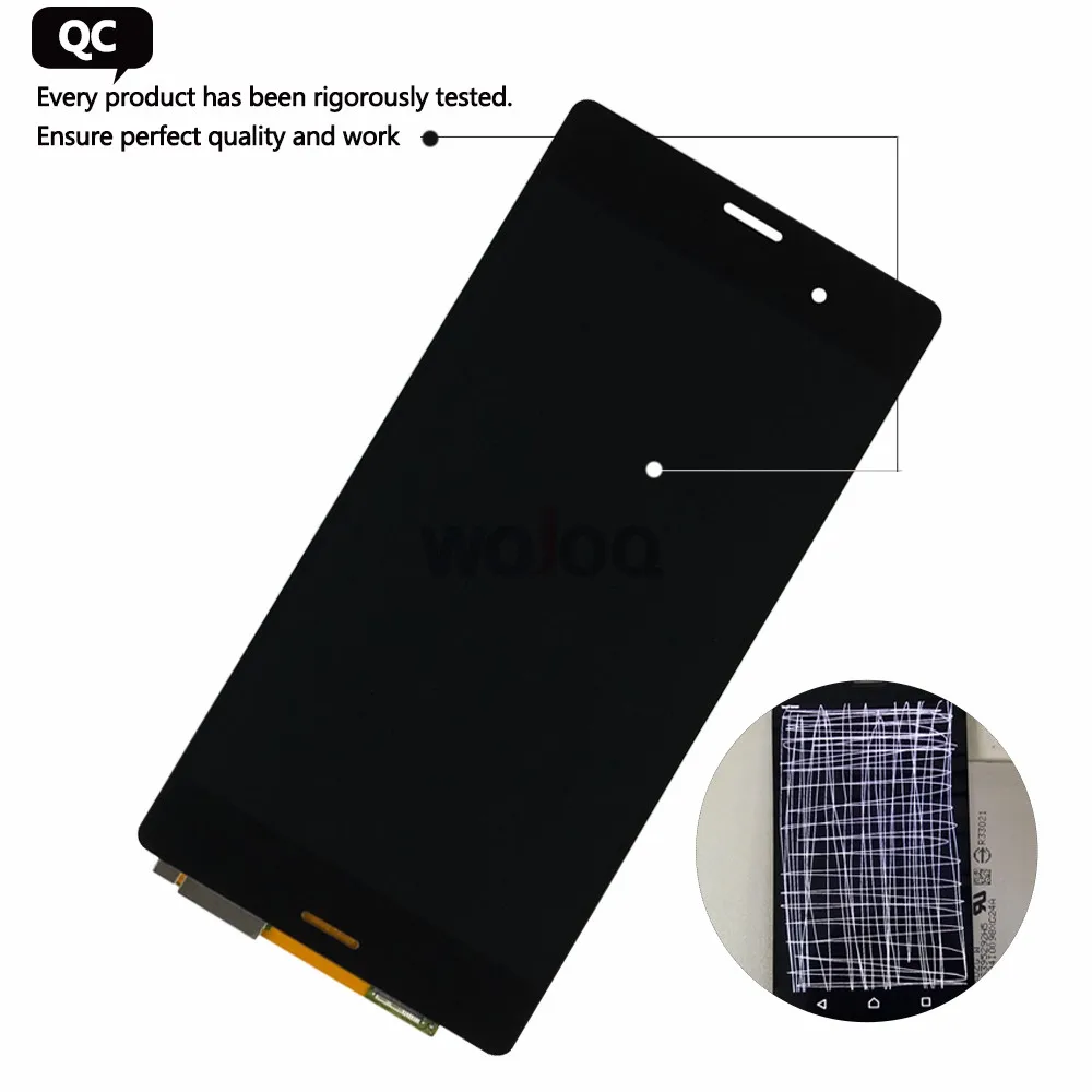 Оригинальный IPS ЖК дисплей 5 2 дюйма для Sony Z3 L55T D6653 Dual D6633 дигитайзер сенсорного