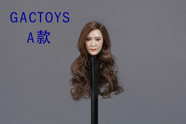 Скульптура головы азиатской звезды Gactoys GC014 масштаб 1/6 экшен-фигурка | Игрушки и