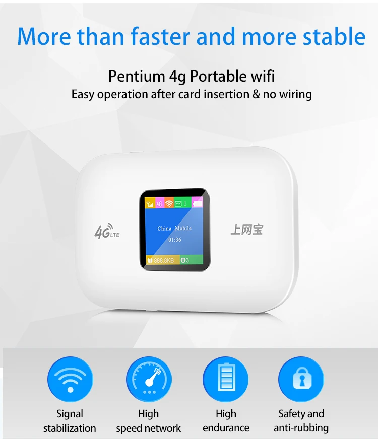 Wi-Fi-роутер TIANJIE с поддержкой 3G/4G 150 Мбит/с | Компьютеры и офис