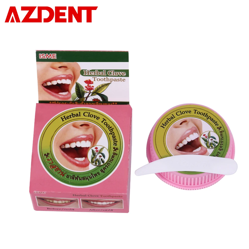 Зубная паста из таиланда для отбеливания зубов натуральная травяная гвоздика
