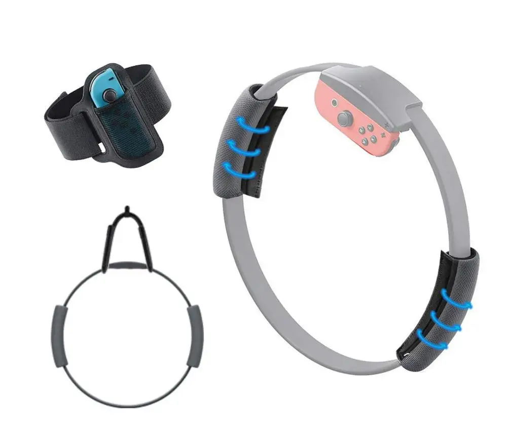 

Ремешок для фиксации ножек Nintendo, Нескользящие ручки с кольцом-держателем для Nintendo Switch, подходит для приключений, игр с крючком для хранения