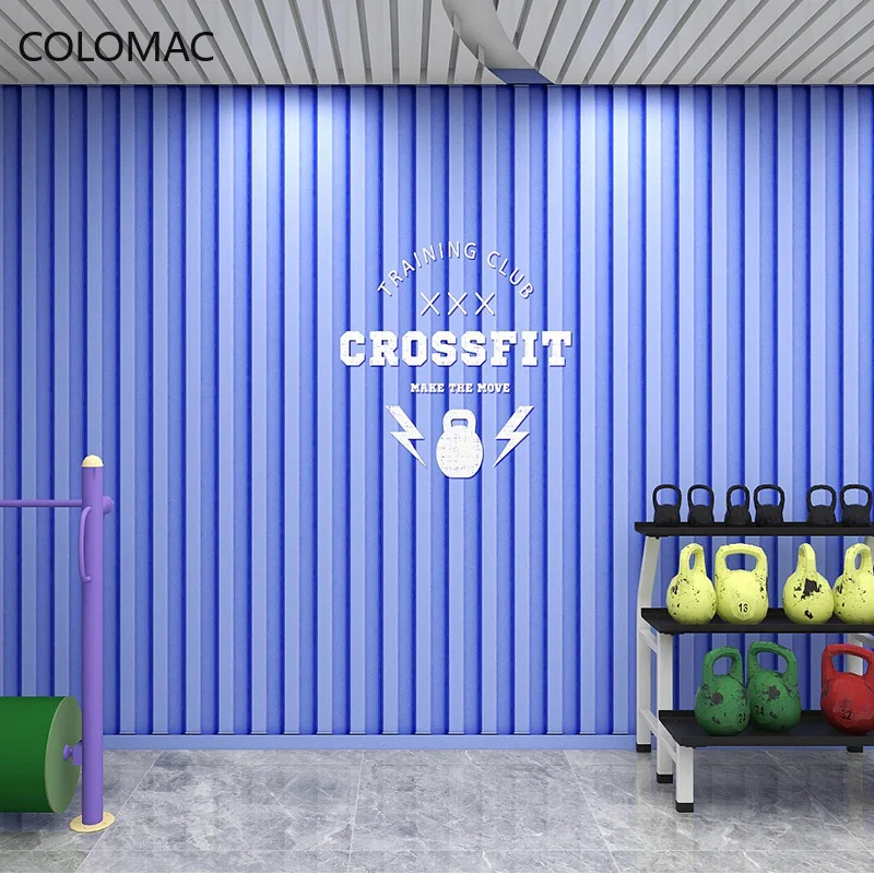 

Colomac Custom KOL Industrial Style Tin Container Wallpaper Street Dance Studio Gym Background Mural Room Decor Dropshipping