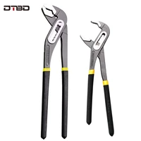dtbd 8 10 water pump pliers set quick release plumbing pliers straight jaw groove joint plier set hand tool set