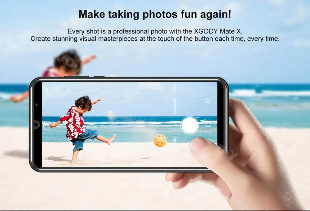 XGODY mateX 3G Смартфон Android 9 0 18:9 qHD MTK6580 2GB16GB 2800 мА/ч Две сим карты 5.0MP Камера GPS Wi Fi 6