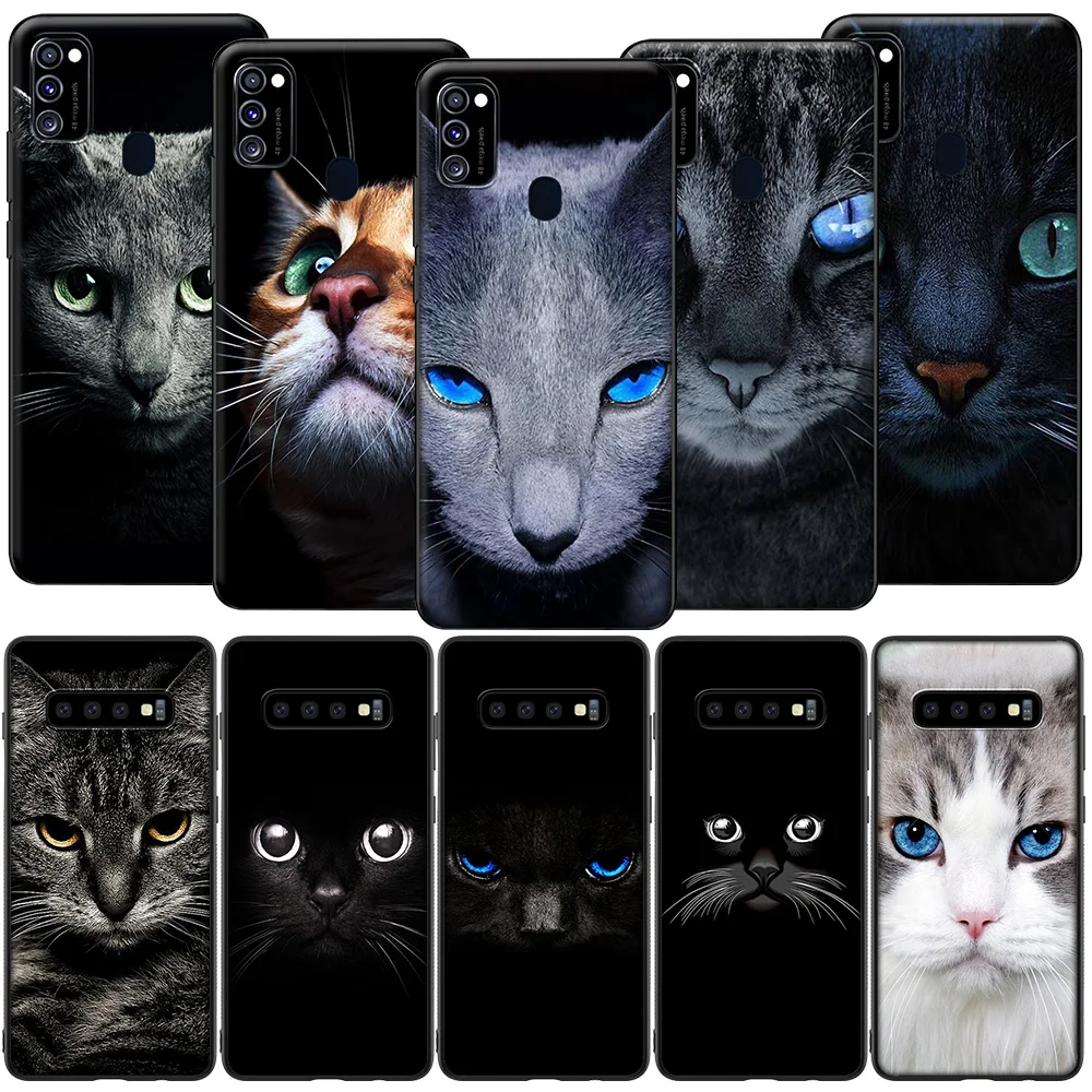 Чехол накладка для Samsung S6 S7 Edge S8 S9 S10 S10E S20 Fe S21 S21s S30 Ultra Plus Lite силиконовый в