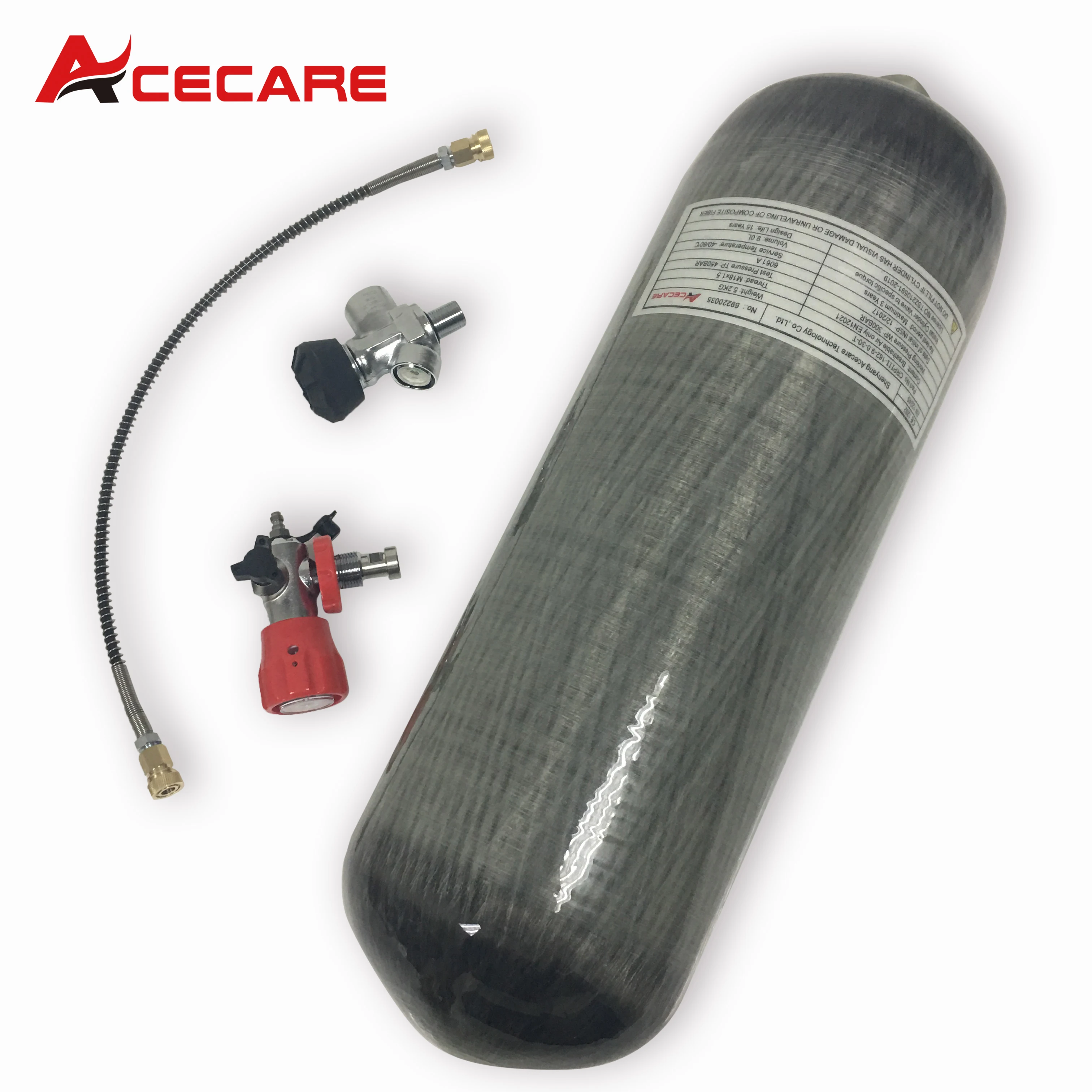 Пневматическая винтовка AC109101 Acecare 9L CE 4500Psi пневматический пистолет для