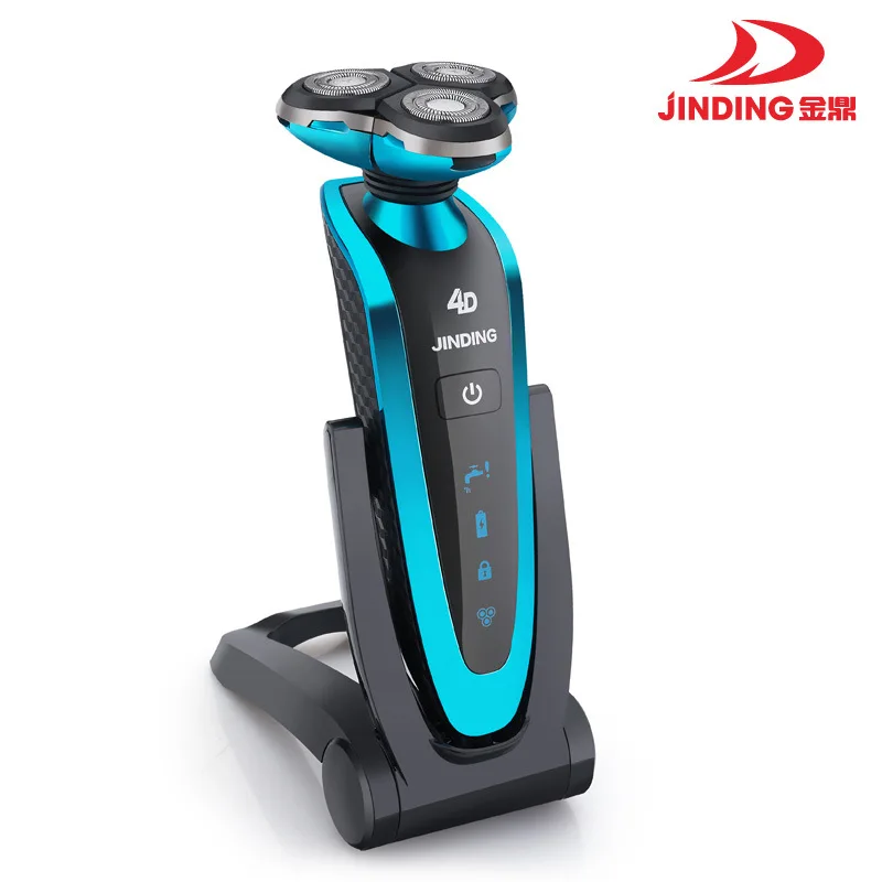 Оригинал 3 лезвия бритва перезаряжаемая электрическая Водонепроницаемая 4D