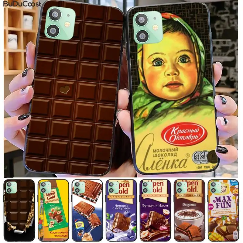

Riccu alenka bar wonka chocolate Phone Case For iPhone 11 7 Case For iPhone 11 Pro Max X XS XR XS MAX 8 7 6s Plus 5 SE Case