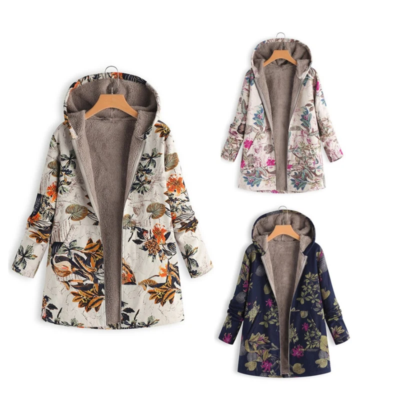 

Женское пальто с цветочным принтом: один ($29,95) или два ($54,95)