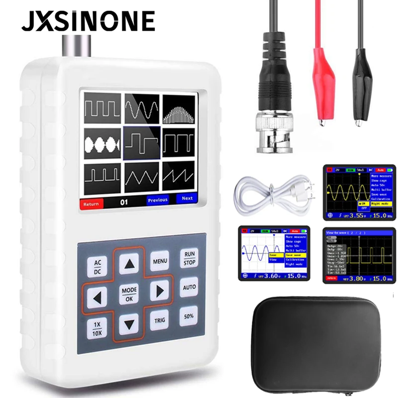 Портативный цифровой осциллограф JXSINONE DSO PRO Mini полоса пропускания 5 м частота