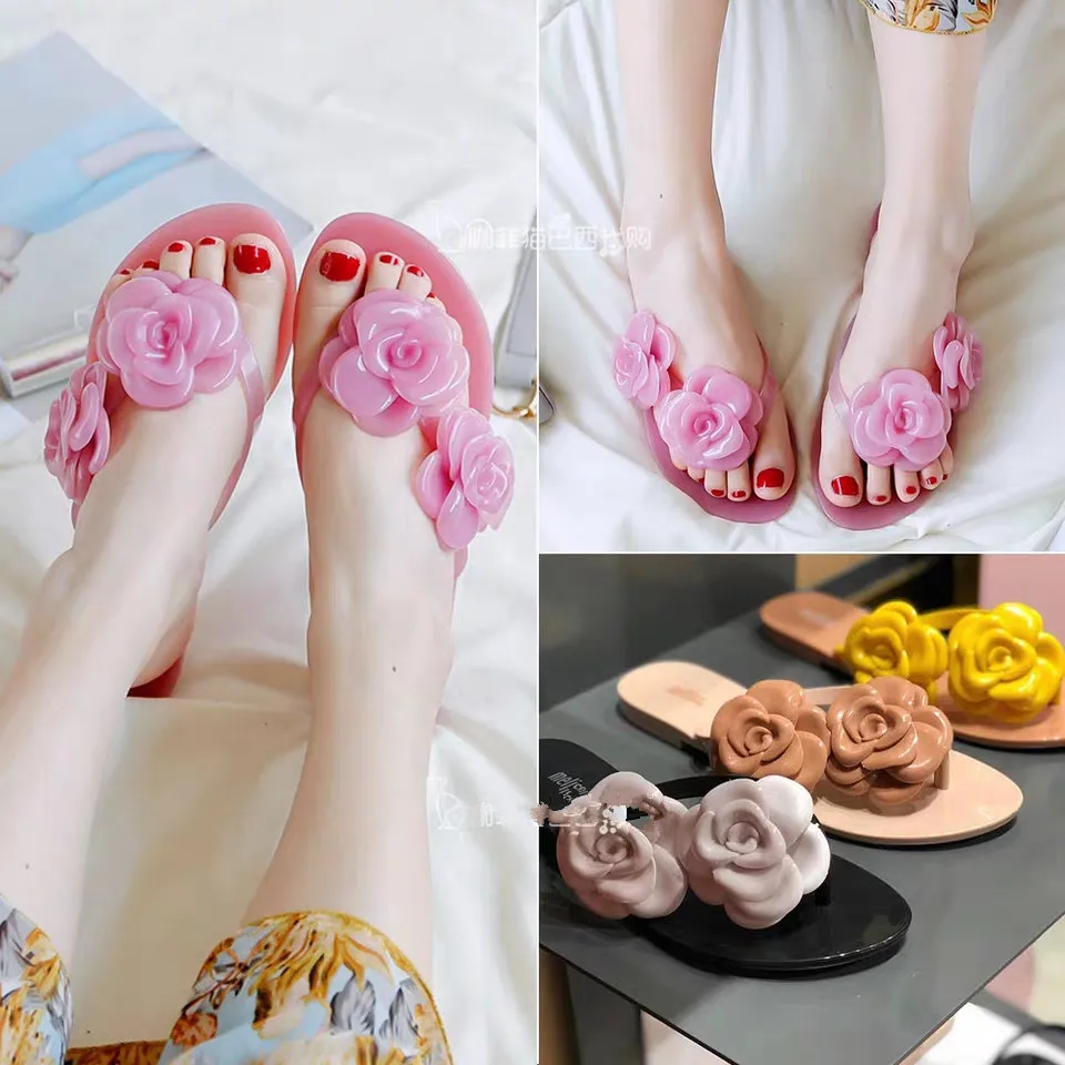 Melissa Harmonic Garden Women Jelly Sandals - Stylish Fashion Flip Flop Slippers | Melissa Adult Female Footwear image 5