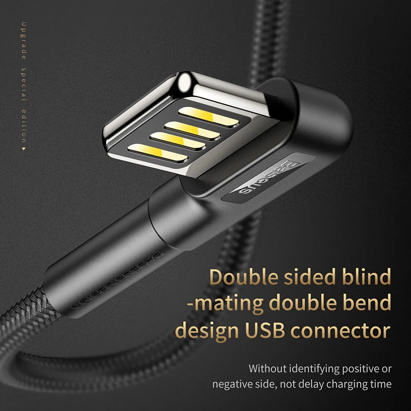 USB-кабель Baseus для iphone 12 11 pro max 2.4A кабель быстрой зарядки USB-провод шнур магнитные