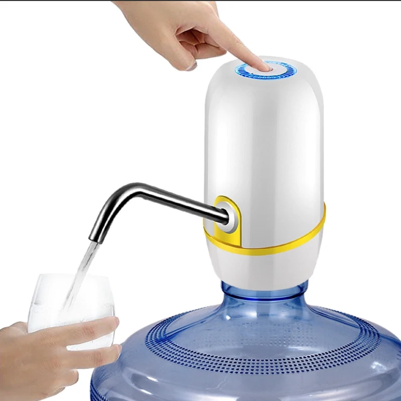 Бытовой насос для бутылок с водой USB-зарядка автоматический питьевой воды умный
