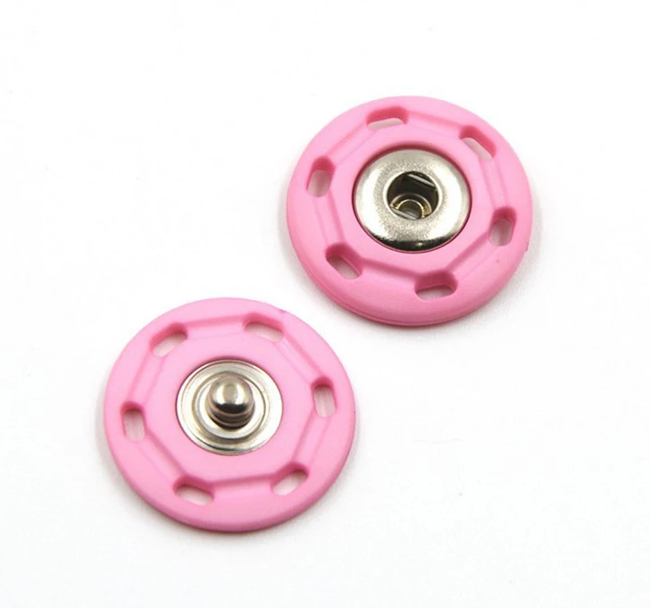 10pcs High Quality Invisible Snap Buttons Women's Fashion Nylon Buckle Six-hole Coat Button Fastener DIY Hand Sewing | Дом и сад