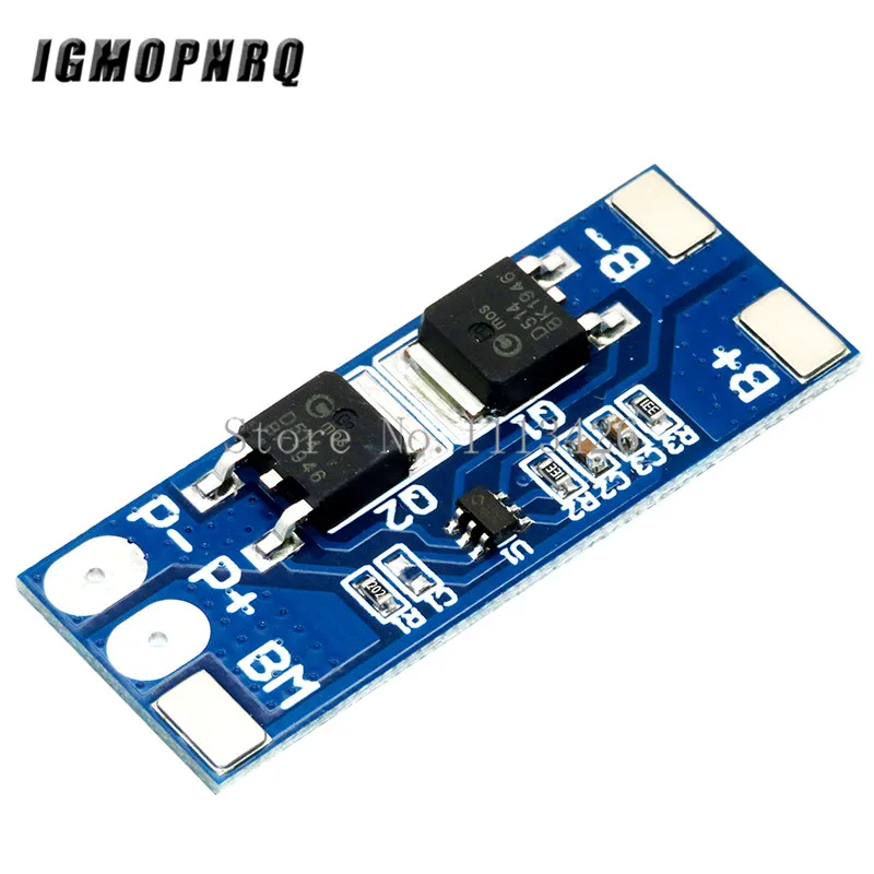 Защитная плата аккумулятора 2S 8A Bms Pcm 15A устройство для защиты литий-ионных