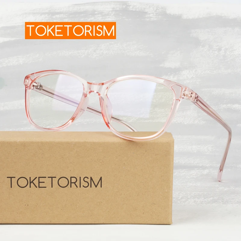 Toketorism ретро оптические очки, Женские оправы для очков для мужчин, оправа для очков с прозрачными линзами 0219