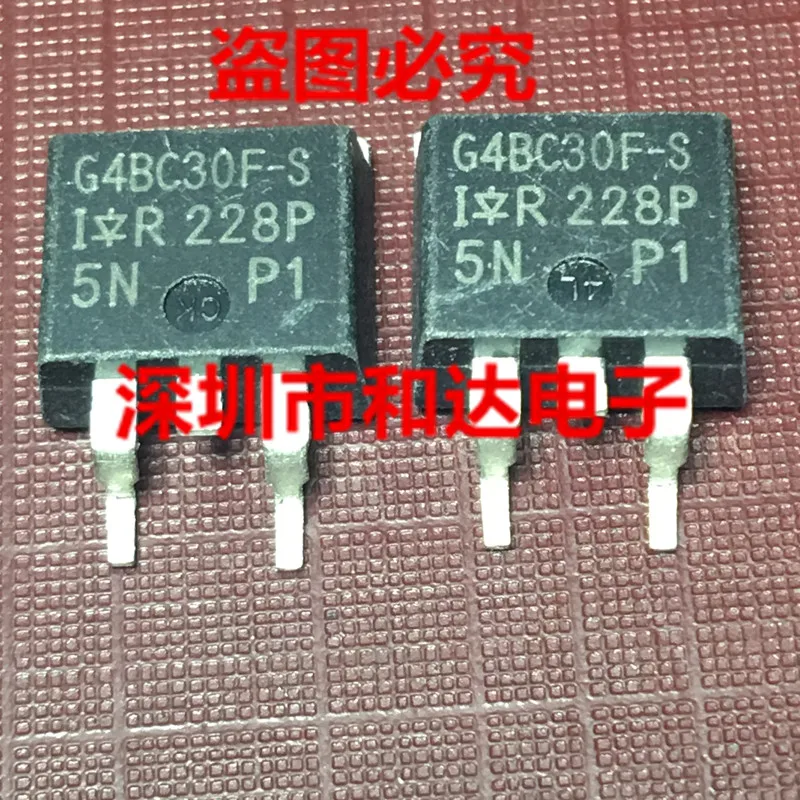 

5pcs IRG4BC30F-S TO-263 600V 31A