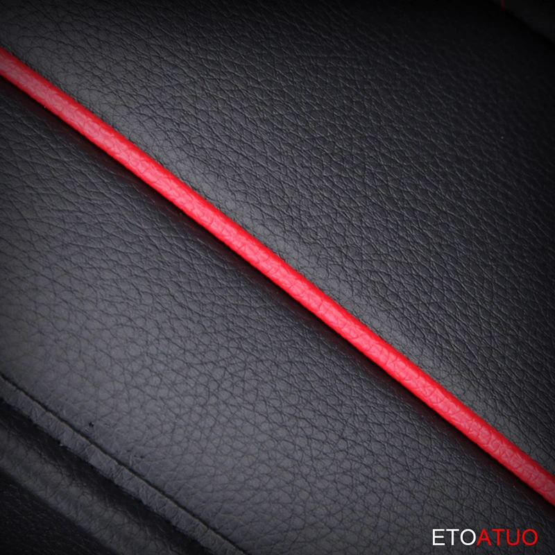 Универсальные кожаные чехлы на сиденья ETOATUO для Volkswagen все модели polo golf tiguan Passat jetta