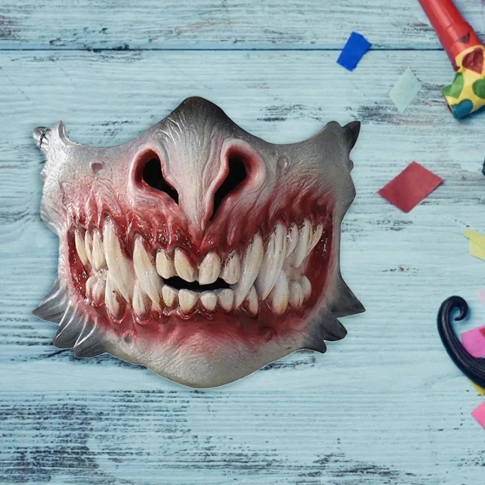 

Creepy Visual Effect Excellent Workmanship Innovative Comic Face Cover Halloween Supplies